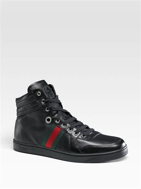 black mens gucci shoes|farfetch Gucci shoes men.